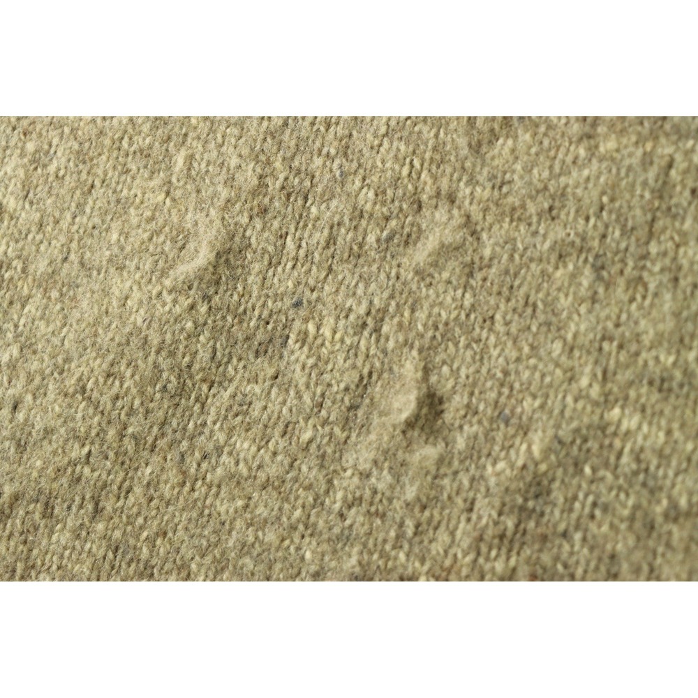 Vtg 90s Abercrombie Fitch Shetland Wool Sweater Roll Neck Olive Green Mens M/S - Picture 4 of 5
